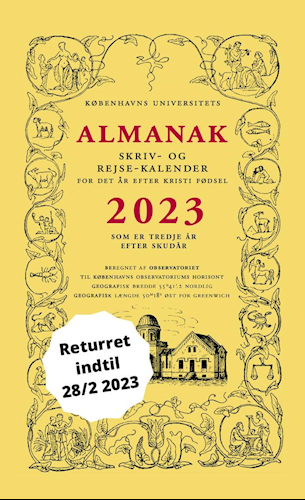 Almanak 2023 forside