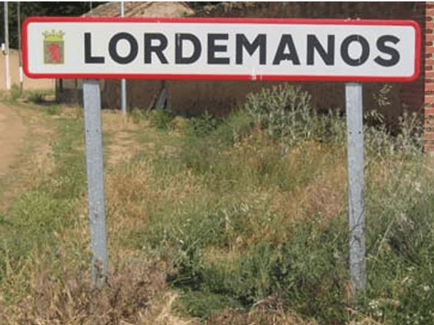 Lordemanos byskilt