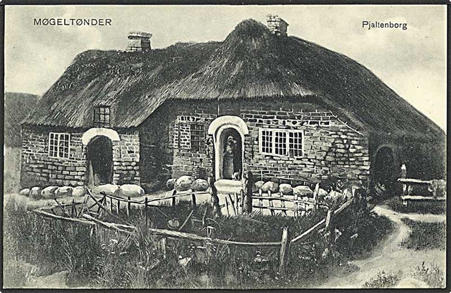Postkort med Pjaltenborg