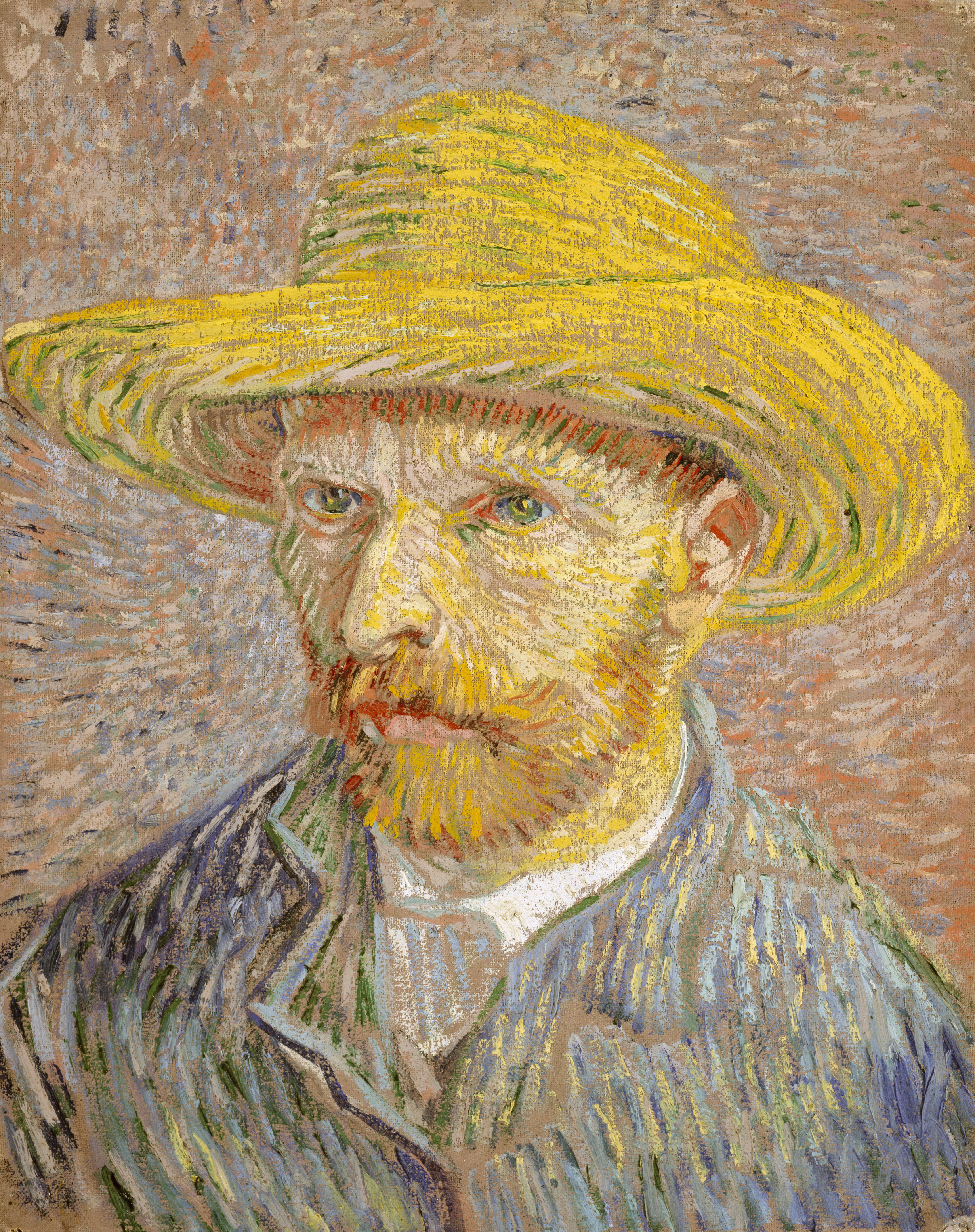 Selvportræt af Van Gogh